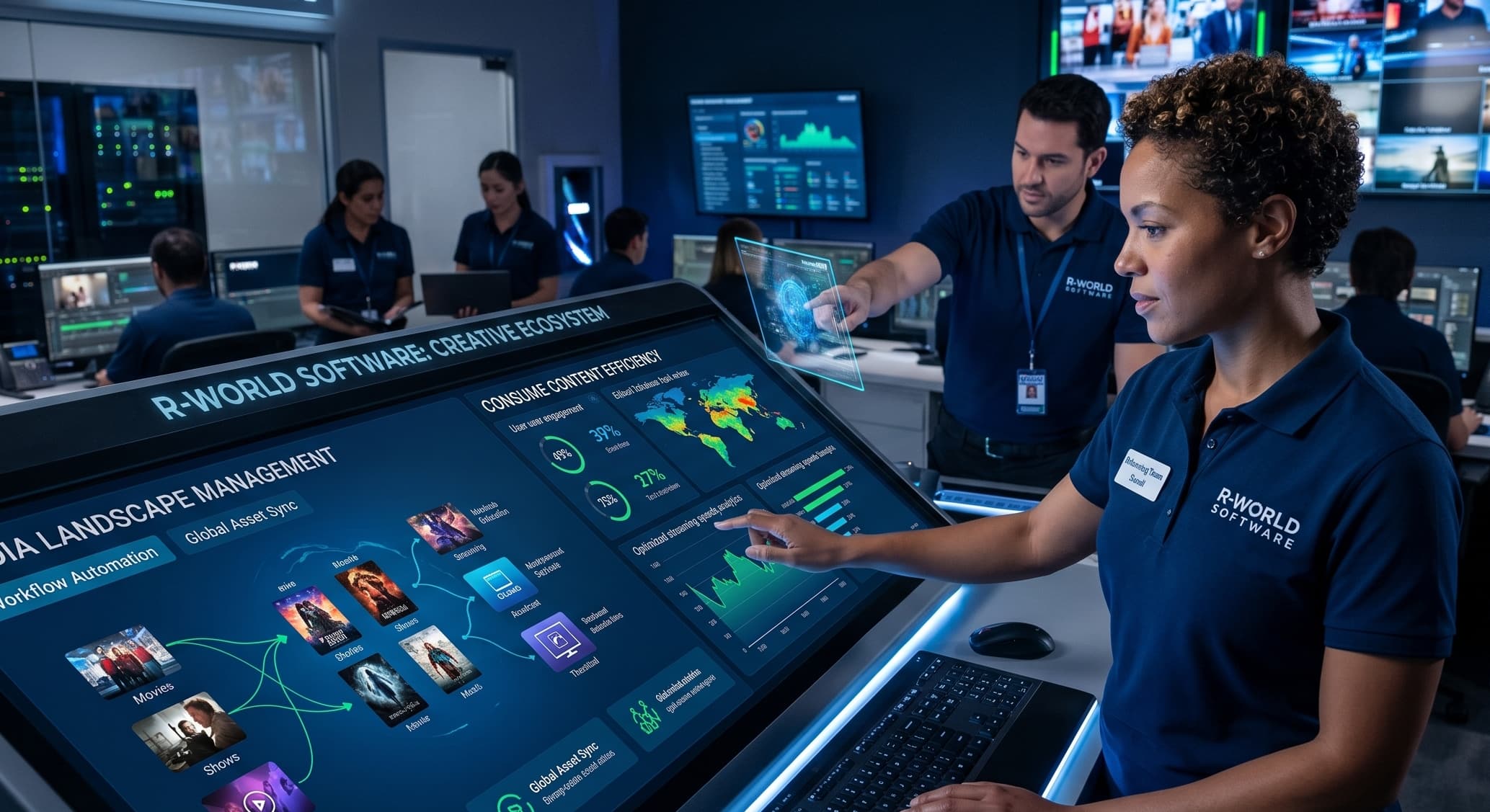 The AI Creative Revolution: Optimizing Efficiency in Entertainment and Media
